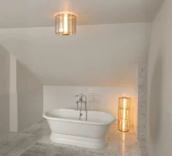 Plafonnier encastrable, Column 300, ambre, LED, 2700K, 711 lm, Ø27,5cm, H29,5cm - A-N-D