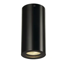 Plafonnier, Enola B, noir, GU10, H14cm, Ø6,7cm - SLV