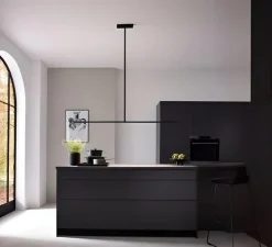 Plafonnier, Fil 2.0, noir, LED, dim, 2700K, 1060 lm, L180cm, H180cm - Wever&Ducré