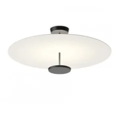 Plafonnier, Flat 5926, blanc, LED, dim, 2700K, 6960 lm, Ø90cm, H36cm - Vibia