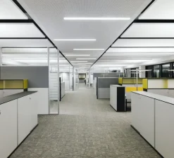 Plafonnier, Frame 100 hight lumen, blanc, LED, 3000K, 3750lm, L149,6cm, H8,2cm - Xal