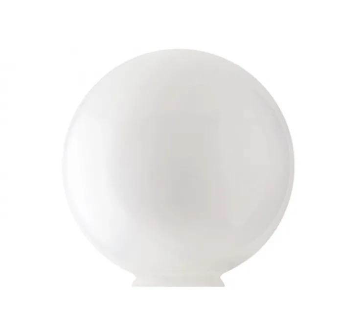 Plafonnier, Glass L 008, laiton, verre opalin, Ø23,5cm, H55cm - Zangra