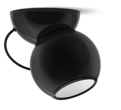 Plafonnier, Gravitino 541, noir, LED, dim, 3000K, 956 lm, Ø14cm, H18,8cm - Stilnovo