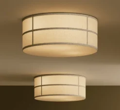 Plafonnier, Hashira, naturel, Ø50cm, H20cm - Audo Copenhagen