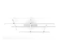 Plafonnier, Hilow, blanc, LED, 2700K, 4602lm, L113cm, H13cm - Panzeri