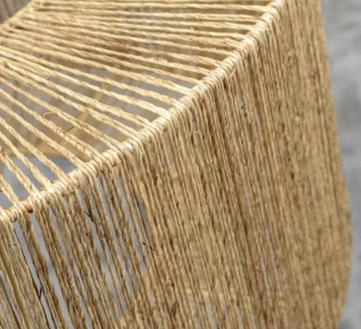 Plafonnier, Iguazu L, naturel, Ø60cm, H25cm - Good&Mojo