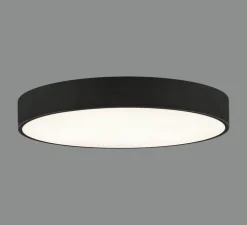 Plafonnier, Isia Pro, noir, LED, 4000K, 5750 lm, Ø60cm, H10cm - ACB
