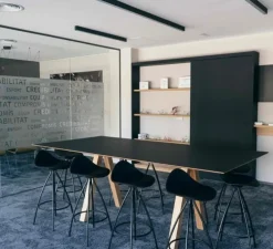 Plafonnier, Line, blanc, LED, dim, 3000K, 2325 lm, L70,5cm, H6,15cm - ONOK