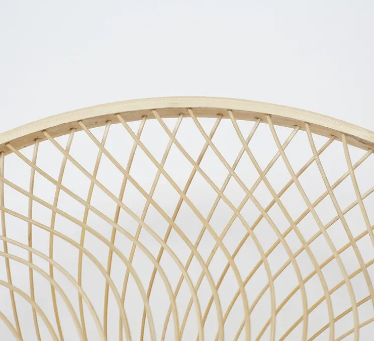 Plafonnier, Maui L, naturel , Ø70cm, H32cm - Good&Mojo