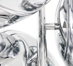 Plafonnier, Melt Small, chrome argent, LED, dim, 3000k, 2300 lm, Ø98cm, H103cm - Tom Dixon