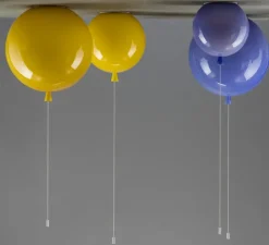 Plafonnier, Memory 250, jaune, Ø25cm, H27,5cm - Brokis