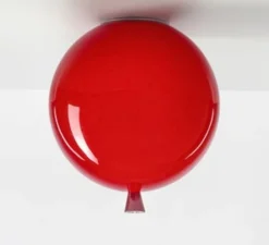 Plafonnier, Memory, ballon, Rouge, Brillant, Ø25cm - Brokis