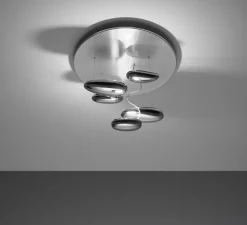 Plafonnier, Mercury Mini, chrome, LED, dim, 2700K, 1447 lm, Ø70cm, H56,2cm - Artemide