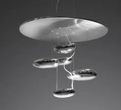 Plafonnier, Mercury Mini, chrome, LED, dim, 2700K, 1447 lm, Ø70cm, H56,2cm - Artemide
