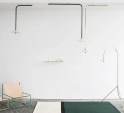 Plafonnier, N°3, noir, L51,5cm, H71,5cm - Valerie_Objects