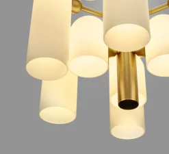 Plafonnier, Odyssey 12, laiton, Ø47,2cm, H84,4cm - Schwung