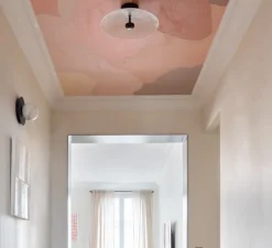 Plafonnier, Olot, blanc, Ø6cm, H10,5cm, IP44, 40° - Faro