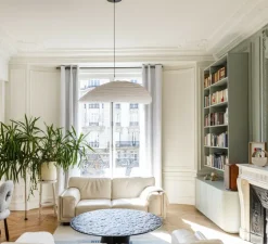 Plafonnier ou applique, Glo-Ball Zero, blanc, Ø19cm, H16cm - Flos