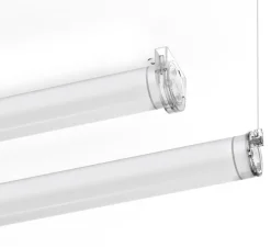 Plafonnier ou suspension, Tubo 50 on/off, givré, IP67, LED, 2700K, 1130lm, L63,2cm, H5cm - O/M Light