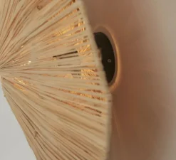 Plafonnier, Panama L, naturel , Ø65cm, H7cm - Good&Mojo