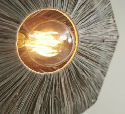 Plafonnier, Panama S, gris, Ø45cm, H5cm - Good&Mojo