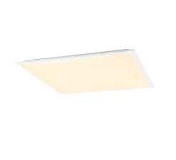 Plafonnier, Panel C, blanc, IP54, LED, dim, 4000K, 4650 lm, L59,5cm, H59,5cm - SLV