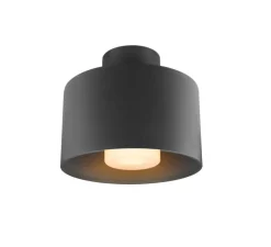 Plafonnier, Photoni , noir, IP65, Ø22,4cm, H17,5cm - SLV