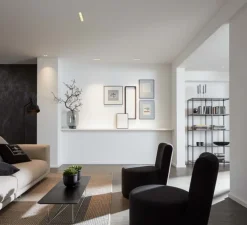 Plafonnier, Pirro 2.0, blanc, or, LED, 2700K, 2x380lm, L10cm, H4,3cm - Wever & Ducré