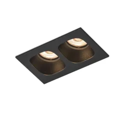 Plafonnier, Pirro 2.0, noir, LED, 3000K, 795lm, L10cm, H4,3cm - Wever & Ducré