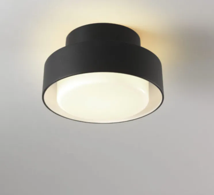 Plafonnier, Plaff-on! IP65, noir, LED, 2700k, 571lm, Ø16cm, P9cm - Marset
