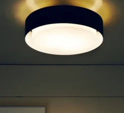 Plafonnier, Plaff-On!, noir, 2x E27, Ø33cm , H11.8cm - Marset