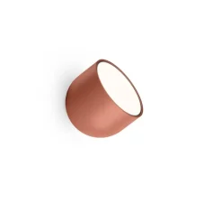 Plafonnier, Plusminus solo 6333, terracotta, LED, 3000K, 546 lm, Ø10cm, H9cm - Vibia