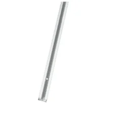Plafonnier, Rail 1 allumage en saillie, blanc et argent, L100cm, H1,8cm - SLV
