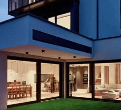 Plafonnier, Ray 1.0, noir, IP65, LED, 3000K, 610lm, Ø11,4cm, H10cm - Wever&Ducré