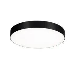 Plafonnier, Roby IP44, noir et blanc, IP44, LED, 3000k, 1890 lm, Ø35,5cm, H6cm - Wever&Ducré