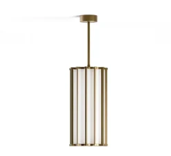 Plafonnier, Roma, bronze, LED, dim, 2700K, 2790 lm, Ø30cm, H104,9cm - Panzeri