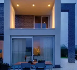 Plafonnier, ROX, aluminium, IP44, Ø12,5cm, H12,5cm - Slv