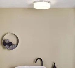 Plafonnier, Sabina 280, chrome poli, IP44, Ø28cm, H9,65cm - Astro