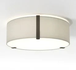 Plafonnier, Salina 400, mastic, bronze, Ø40cm, H13,7cm - Astro