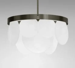 Plafonnier, Sasha, bronze, Ø60cm, H42,5cm - CTO lighting