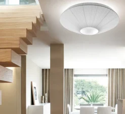 Plafonnier, Siam 120, blanc, Ø120cm, H36cm - Bover