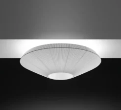 Plafonnier, Siam 80, blanc, Ø80cm, H28cm - Bover