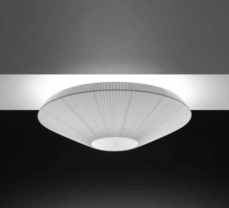 Plafonnier, Siam 80, blanc, Ø80cm, H28cm - Bover