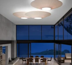 Plafonnier, Siam 120, crème, Ø120cm, H36cm - Bover