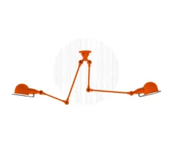 Plafonnier, Signal SKY3773, orange, brillant, Ø47cm, H47cm - Jieldé