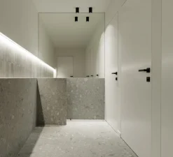 Plafonnier, Solid Petit 2.0, noir, LED, dim, 2700K, 500lm, Ø8,2cm, H13cm - Wever&Ducré