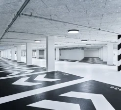 Plafonnier, Sono Loop 260, blanc, IP54, LED, 3000K, 881 lm, Ø26cm, H6,5cm - XAL