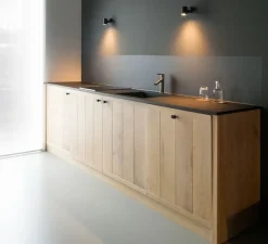 Plafonnier, Sqube on base 1.0 LED, noir mat, LED, 2700K, 400 lm, Ø5,5cm, H11,9cm - Wever&Ducré