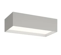 Plafonnier, Structural 2634, gris clair, LED, dim, 2900K, 3126 lm, L48cm, H13cm - Vibia