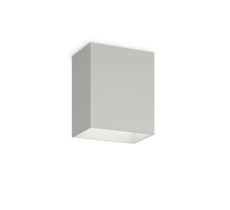 Plafonnier, Structural 2630, gris clair, LED, dim, 2900K, 565,65 lm, L18cm, H21cm - Vibia